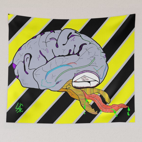 Item preview, Universe-devouring mutant brain designed and sold by ludmilaclimaco.