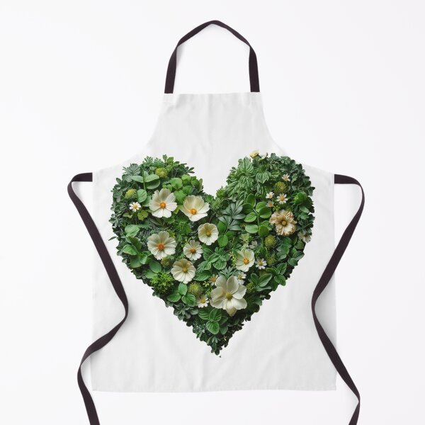 Item preview, HEART MADE OF GREEN FLOWERS 1 designed and sold by JarredDoll.