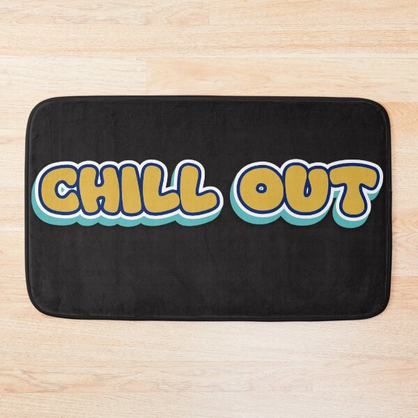 Item preview, Copy of Chill Out: Vibrant Typography Art designed and sold by diegomenjivar92.