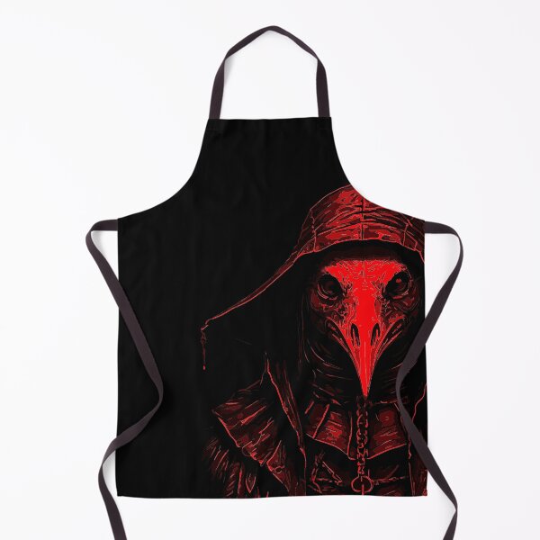 Item preview, Plague Doctor Goth Punk, Red on Black designed and sold by ZomboniJobroni.