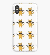 Funny Dog with Gun - Cute Dog Gift for Pet Lovers iPhone Case