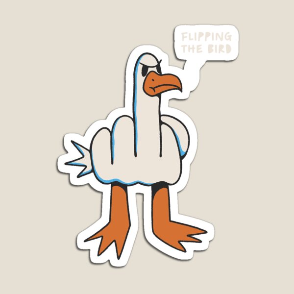 Item preview, Flipping The Bird - Middle Finger designed and sold by Elerve-Shop.