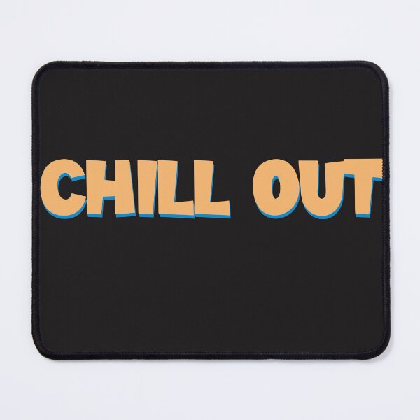 Item preview, Stay Cool Typography – ‘Chill Out’ Art Piece designed and sold by diegomenjivar92.