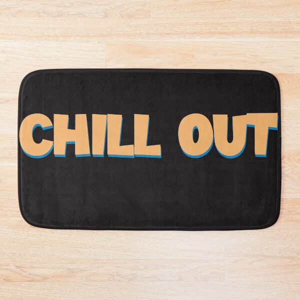 Item preview, Stay Cool Typography – ‘Chill Out’ Art Piece designed and sold by diegomenjivar92.