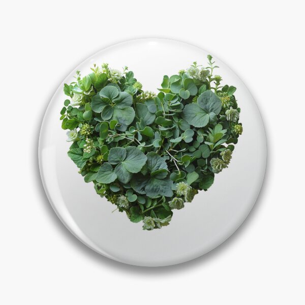 Item preview, HEART MADE OF GREEN FLOWERS 2 designed and sold by JarredDoll.