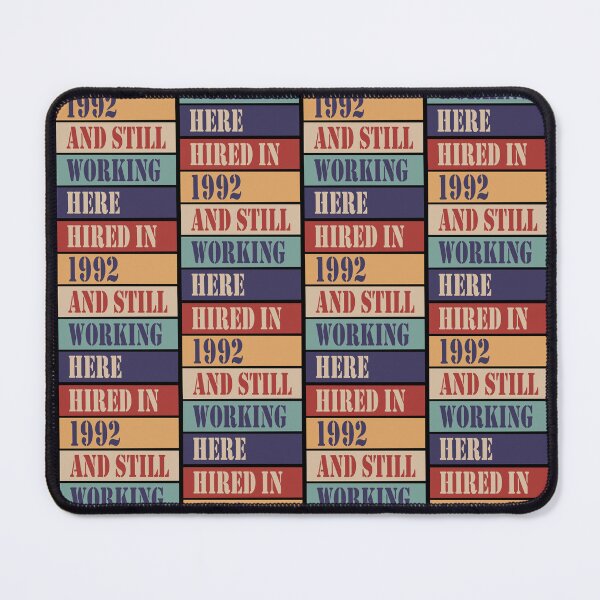 Item preview, Hired in 1992 and still working here designed and sold by HandicraftArt.