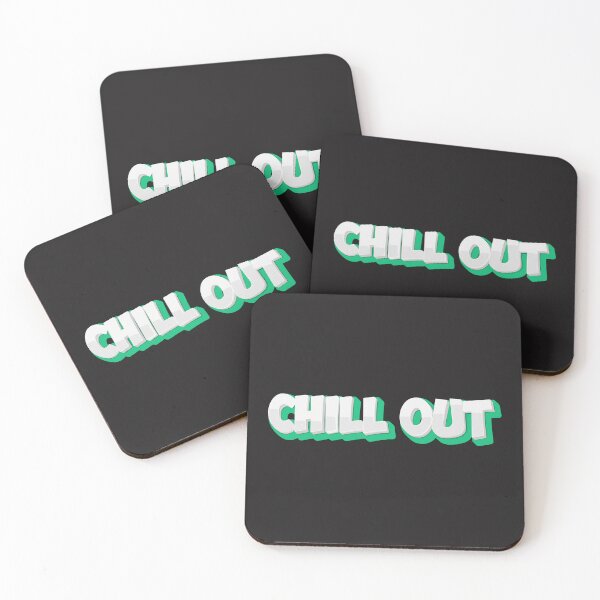 Item preview, Positive Vibes: ‘Chill Out’ Typography Design designed and sold by diegomenjivar92.