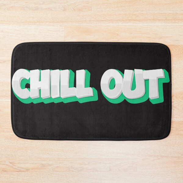 Item preview, Positive Vibes: ‘Chill Out’ Typography Design designed and sold by diegomenjivar92.