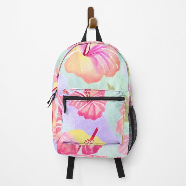 Item preview, Aquarel Pastel Hibiscus Flowers designed and sold by JZDezignsz.