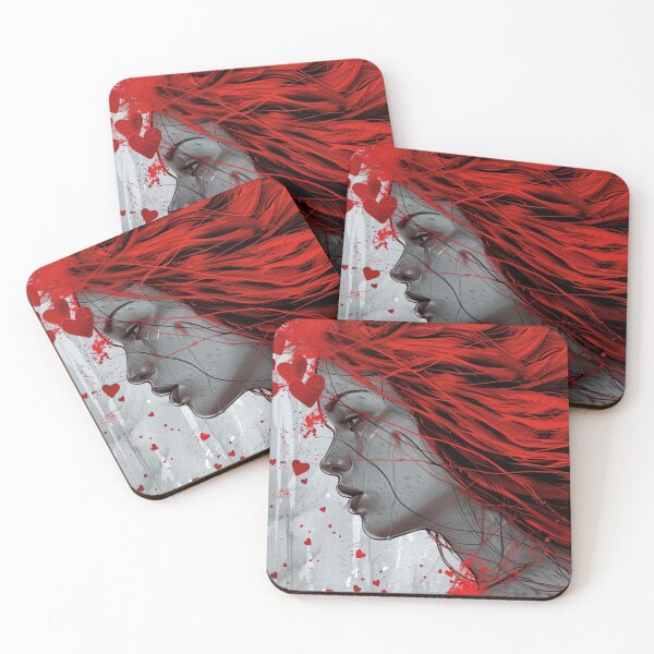 Item preview, Queen Of Hearts Redhead designed and sold by Nightarcade.