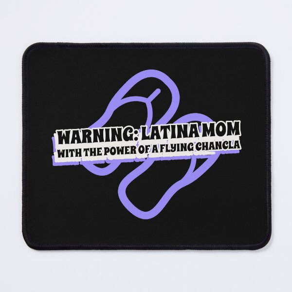 Item preview, Funny, Warning: Latina Mom with the Power of a Flying Chancla designed and sold by NeaftyFinds.