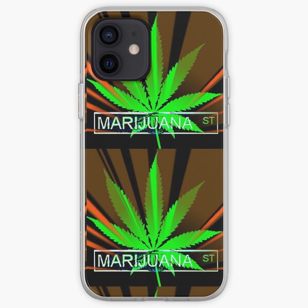 Marijuana Street iPhone Soft Case