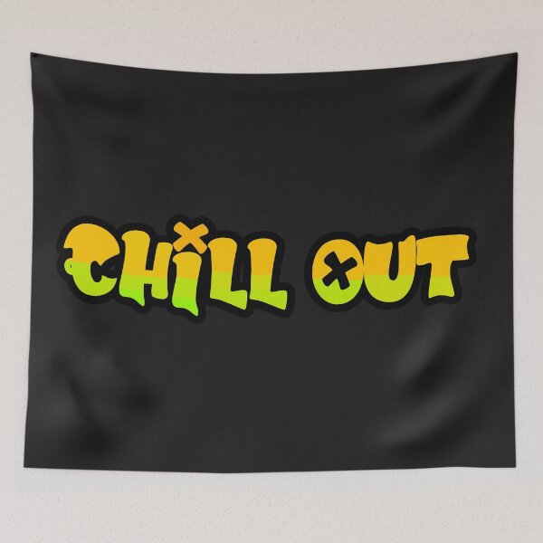 Item preview, Copy of Typography Art: ‘Chill Out’ in Vibrant Colors designed and sold by diegomenjivar92.