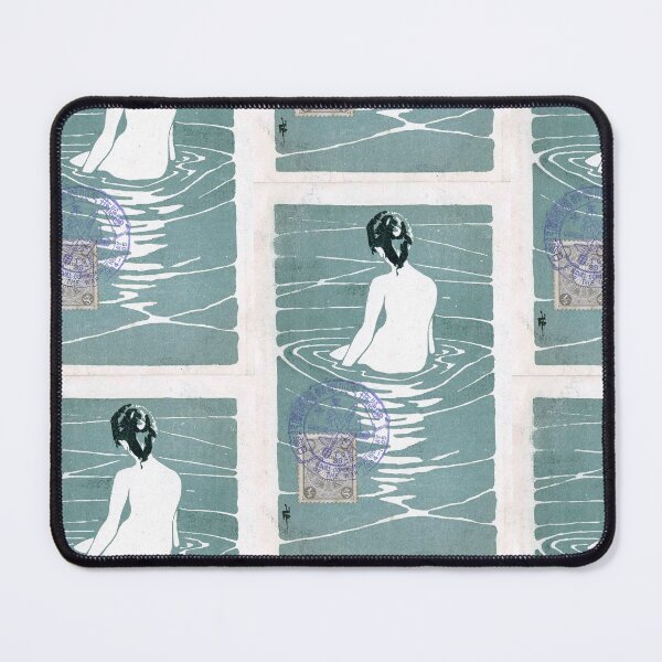 Item preview, Female Nude Seated in Water Ichijô Narumi designed and sold by TeeARTHY.
