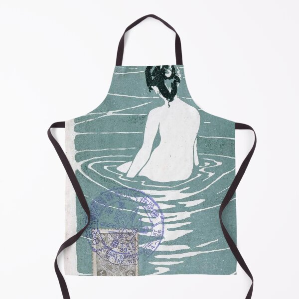Item preview, Female Nude Seated in Water Ichijô Narumi designed and sold by TeeARTHY.