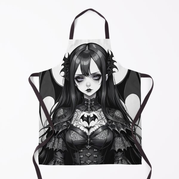 Item preview, Goth Girl Cute Illustration 3 designed and sold by Lady Goth.