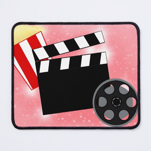 Item preview, Cute movie clapboard digital art design designed and sold by Aroeldesigns.