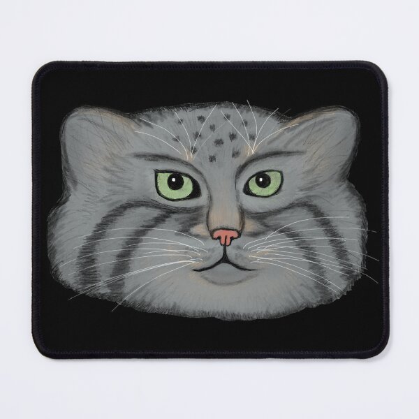 Vista previa del artículo con la obra «Manul - El gato de Palas», diseñado y vendido por SeledineArt.