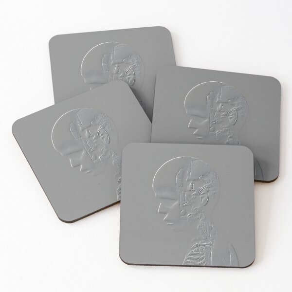 Item preview, Grey on gray - Engraved metal illustrations collection by Red Siri0 (coexistence) designed and sold by Red Siri0 Art.