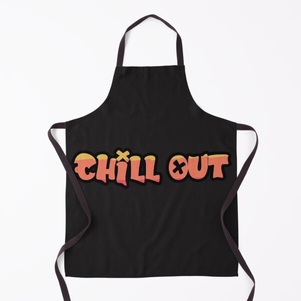 Item preview, Vibrant Vibes: ‘Chill Out’ Typography Artwork designed and sold by diegomenjivar92.