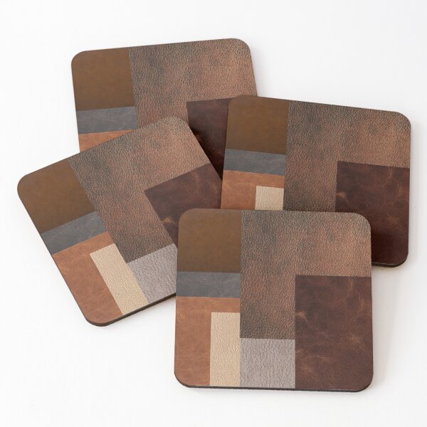 Item preview, ART leather brown collage designed and sold by NinaFlorence.