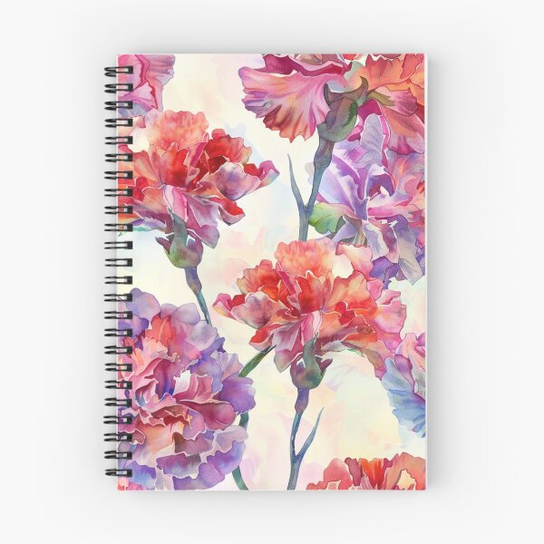 Item preview, Watercolor Carnations designed and sold by PrintsByFrank.