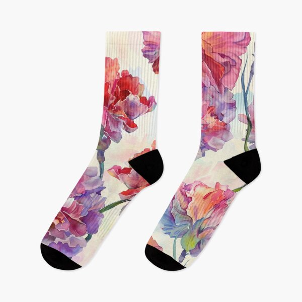 Item preview, Watercolor Carnations designed and sold by PrintsByFrank.