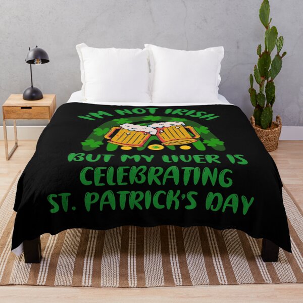 Item preview, I'm not Irish, but my liver is celebrating St Patrick's day t-shirt designed and sold by THISisIT-eshop.