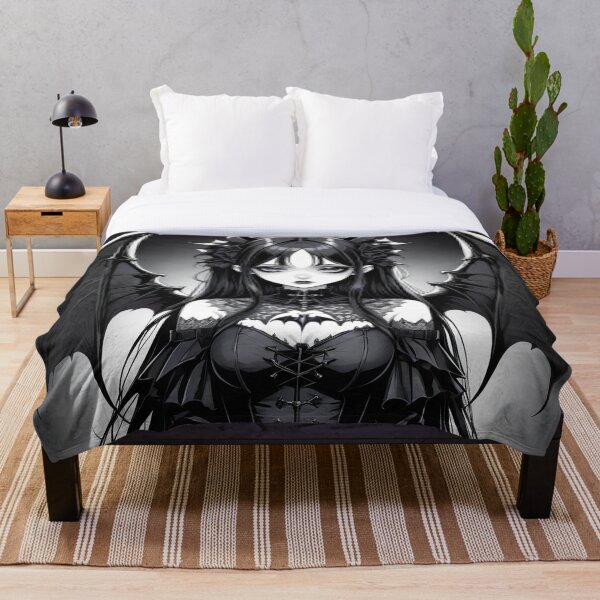 Artikelvorschau, Goth Girl süße Illustration 4 entworfen und verkauft von Lady Goth.