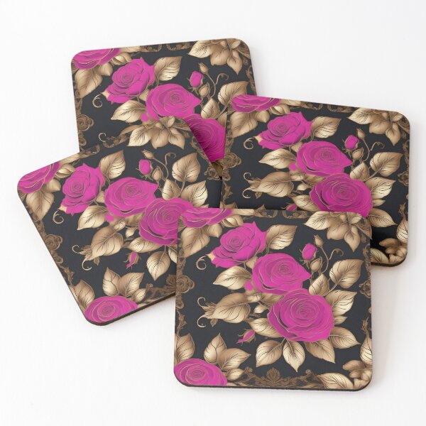 Item preview, Dark Pink Baroque Inspired Roses designed and sold by DesignsByPrnces.