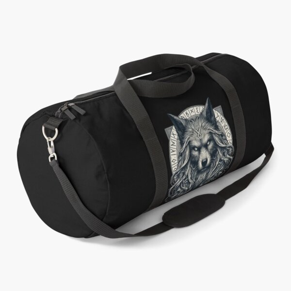 Item preview, Wolf Fenrir Norse Mythology Viking Warrior designed and sold by TomFrontierArt.