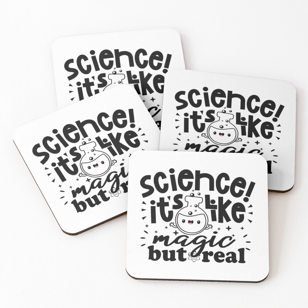 Item preview, Coasters (Set of 4) designed and sold by ScienceCorner.