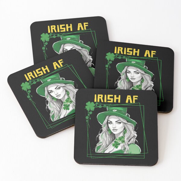 Item preview, Irish AF - St. Patrick's Day, Irish Woman designed and sold by BababuuuPrint.