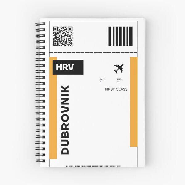 Item preview, Dubrovnik Flight Ticket Design - Inspired Travel Ticket  designed and sold by RM-Journey.