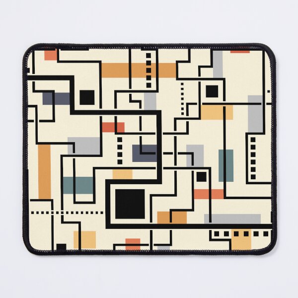 Item preview, Lost in Transit III - Retro Color Minimalist Design designed and sold by AG Art and Designs.