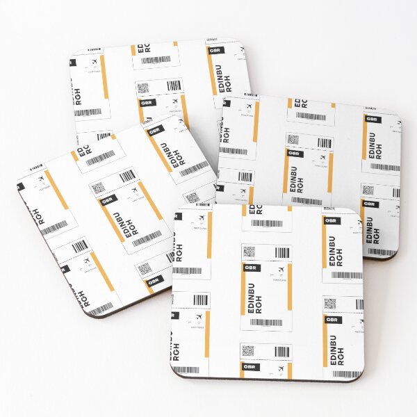 Item preview, Edinburgh Flight Ticket Design - Inspired Travel Ticket  designed and sold by RM-Journey.