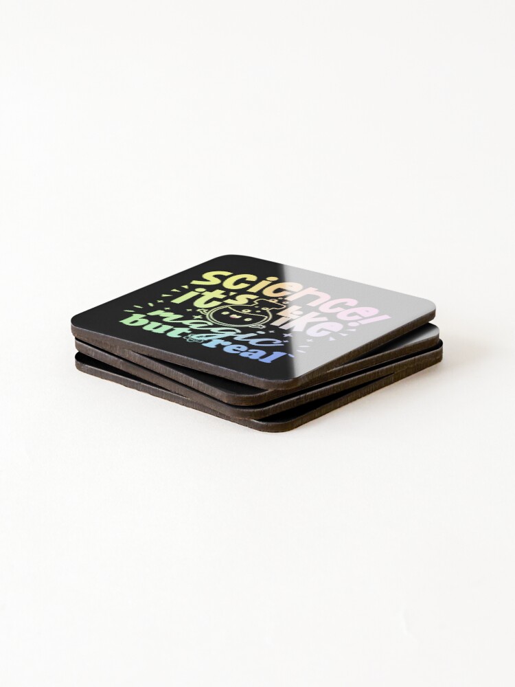 Thumbnail 4 of 5, Coasters (Set of 4), Science Is Magic designed and sold by ScienceCorner.