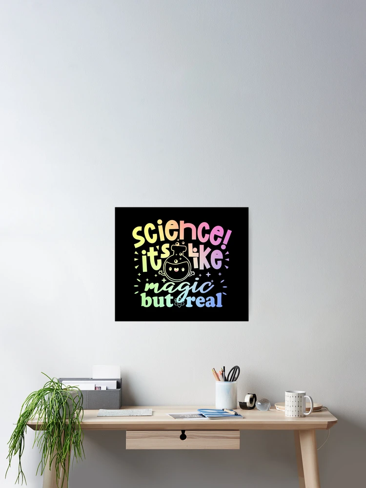 Thumbnail 2 of 3, Poster, Science Is Magic designed and sold by ScienceCorner.