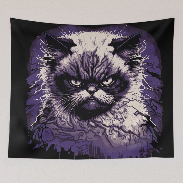 Item preview, Ragdoll cat in a bad mood designed and sold by drizzd.