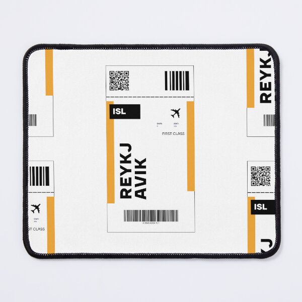 Item preview, Reykjavik Flight Ticket Design - Inspired Travel Ticket designed and sold by RM-Journey.