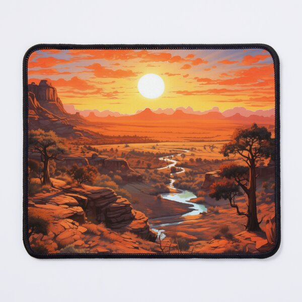 Item preview, Tangerine Dream Plains designed and sold by PrintPulseInk.