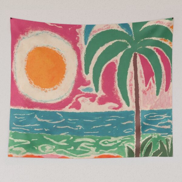Item preview, Tropical Beach designed and sold by tonymagnerart.