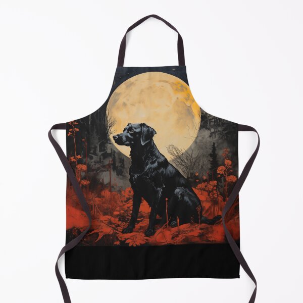 Item preview, Full moon and black dog designed and sold by Cesi34.