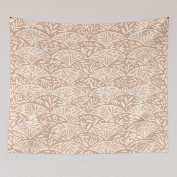 Item preview, Warm Neutral Minimalist Florals  designed and sold by Handypanda.