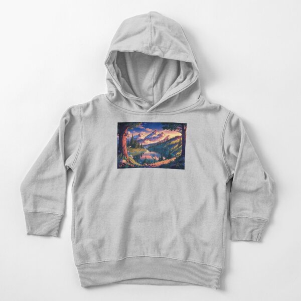Item preview, A majestic landscape showing a fairy-tale land with mountains and a lake designed and sold by AllPrintForYou.