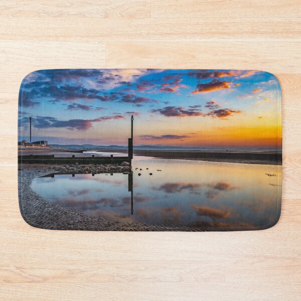 Item preview, Beach Sunset Rhyl Wales  designed and sold by AJEvans.