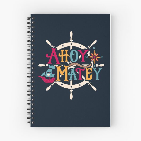 Item preview, Ahoy Matey - pirate quote - cool and cute  designed and sold by Patrick Gervacio.