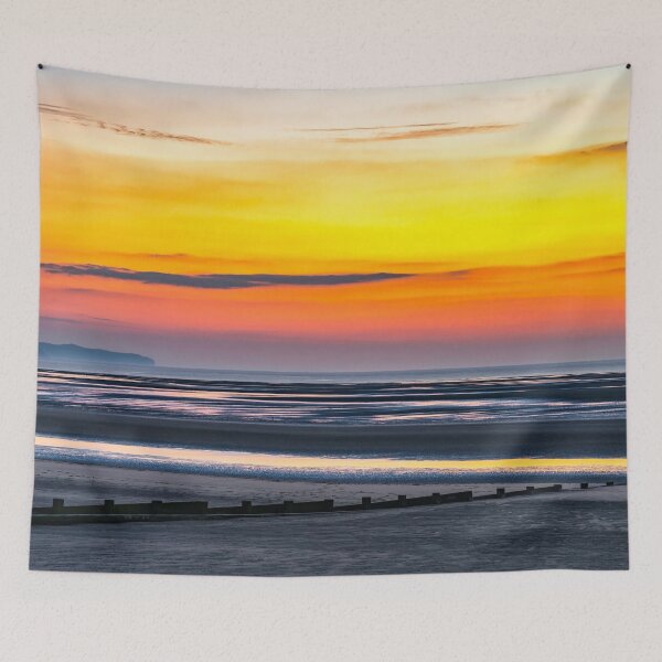 Item preview, Coast Of Wales Sunset designed and sold by AJEvans.
