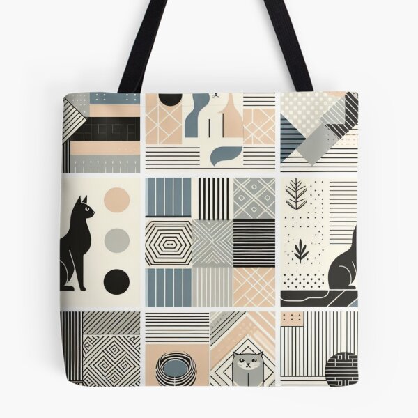 Item preview, Sleek Feline Forms - Minimalist Cat Pattern designed and sold by JL-PhoneCases.