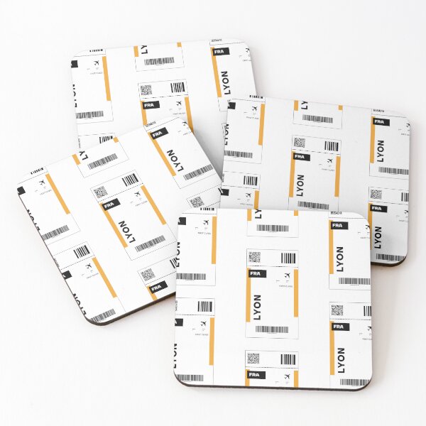 Item preview, Lyon Flight Ticket Design - Inspired Travel Ticket  designed and sold by RM-Journey.